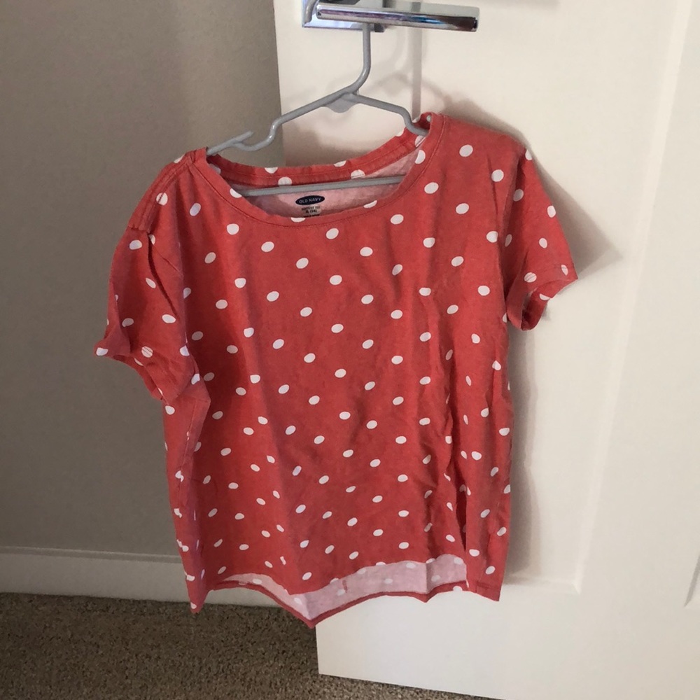 Old Navy Polka Dot Tee Shirt